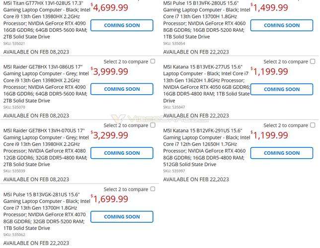 67457656 - قیمت لپ‌تاپ‌های گیمینگ MSI اعلام شد