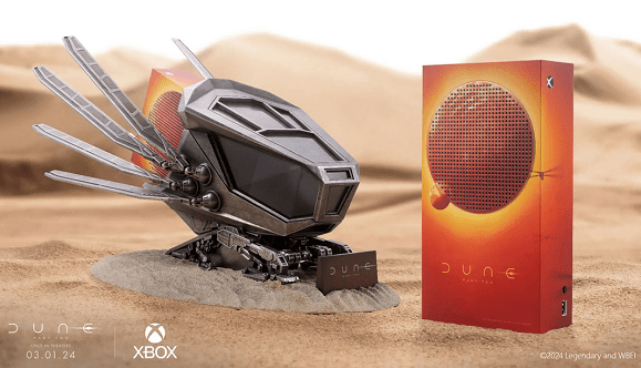 54634563464 - مایکروسافت از کنترلر معلق Xbox S طرح Dune رونمایی کرد