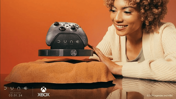 674356345 - مایکروسافت از کنترلر معلق Xbox S طرح Dune رونمایی کرد